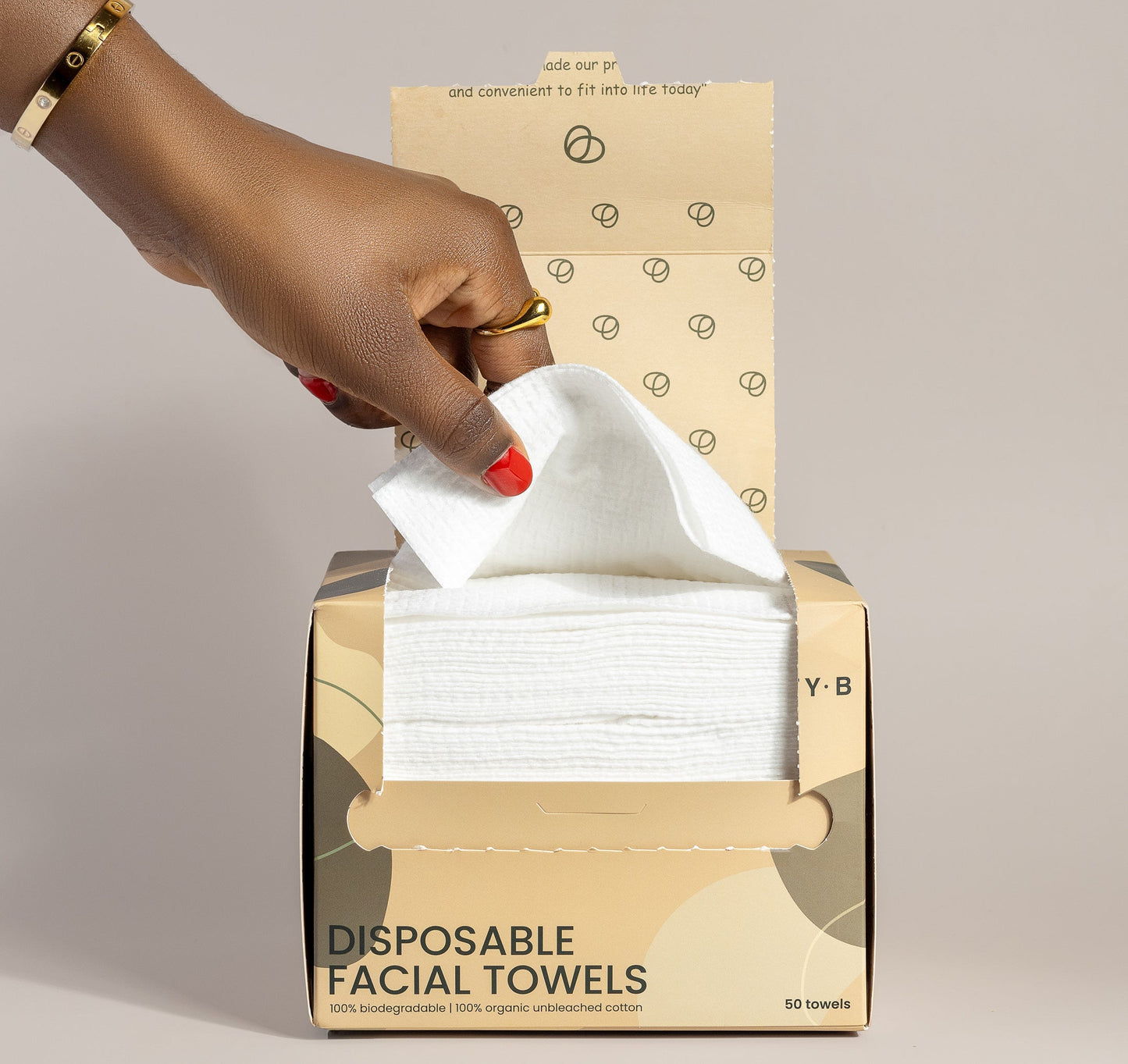 Disposable face towels-50 towels